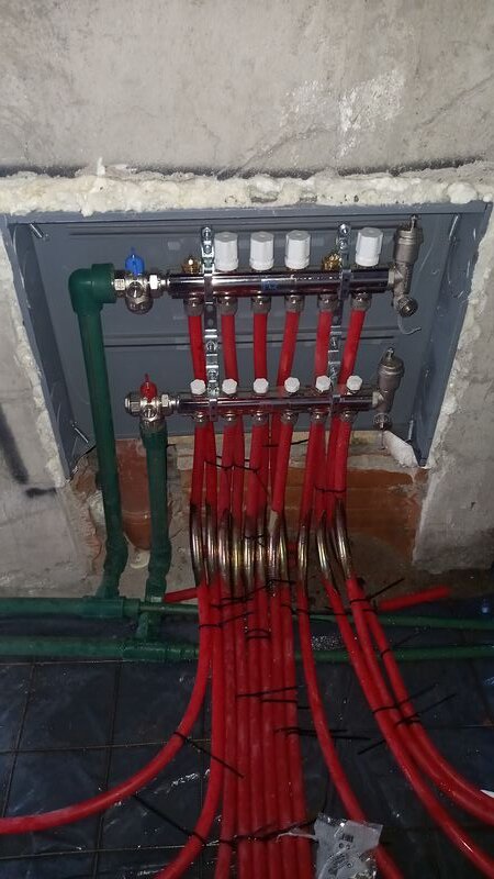 Colector de calefacción - Manifold