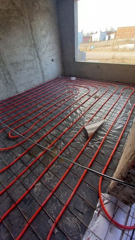 Losa radiante - Calefacción por piso