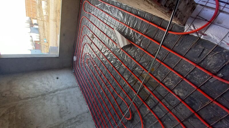 Losa radiante - Calefacción por piso