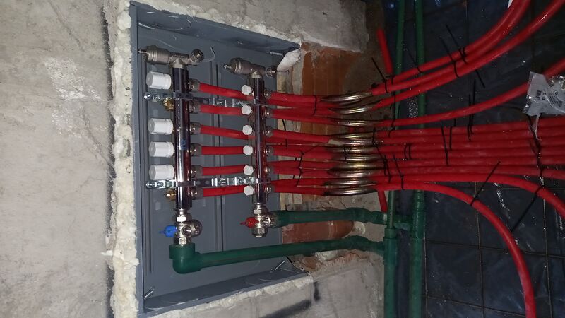 Colector de calefacción - Manifold